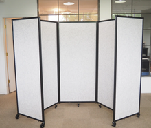 Load image into Gallery viewer, Premium SoundSorb Room Divider 360® — 6&#39; high x 25&#39; wide