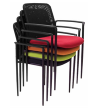 Load image into Gallery viewer, Mesh Stackable Chairs for Kids&#39; Desks