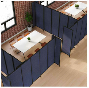 Fabric StraightWall Sliding Portable Partition