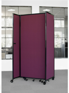 Fabric StraightWall Sliding Portable Partition