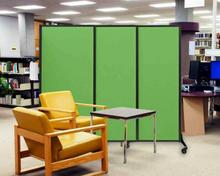 Load image into Gallery viewer, QuickWall Fabric Folding Portable Partition — 5&#39;10&quot; high x 8&#39;4&quot; wide