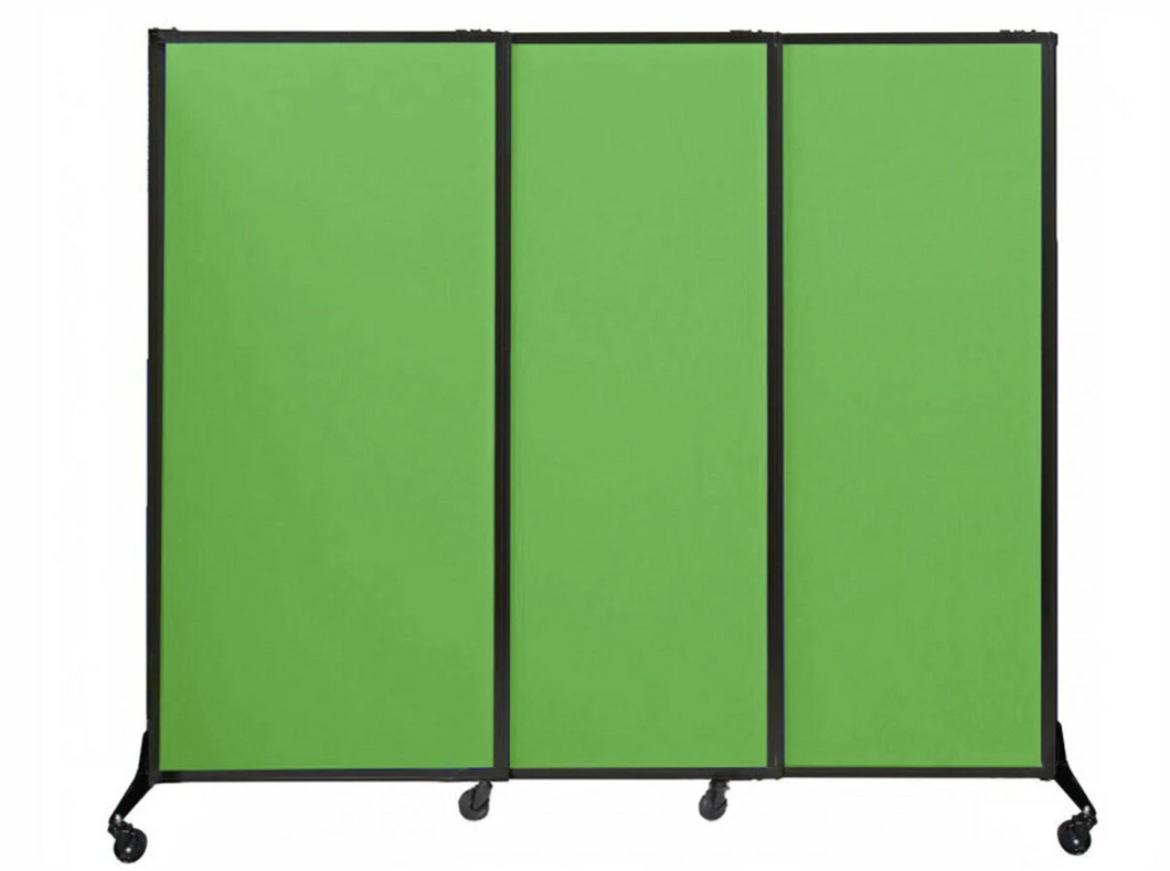 QuickWall Fabric Folding Portable Partition — 5'10