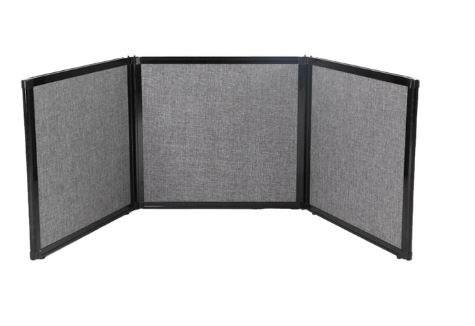 Folding Tabletop Divider (great for kids distance learning space!)