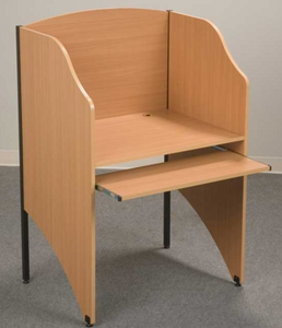 Floor Carrel Desk for Kids