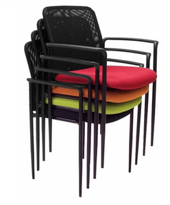 Mesh Stackable Chairs for Kids' Desks