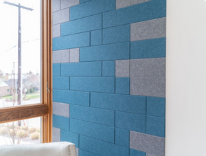 Sound Dampening Slate Brickwork Design